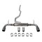 Flowmaster 1422 CHEROKEE 3.2L FLOWFX CATBACK EXHAUST 2.5IN DUAL OUTLET 3.5IN TIP STAIN 717810 - alternate 8